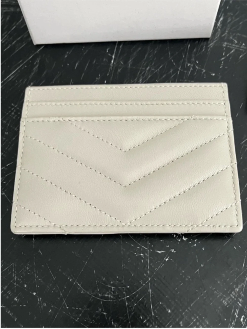 YSL Lambskin Card Holder - Picture 7 of 16
